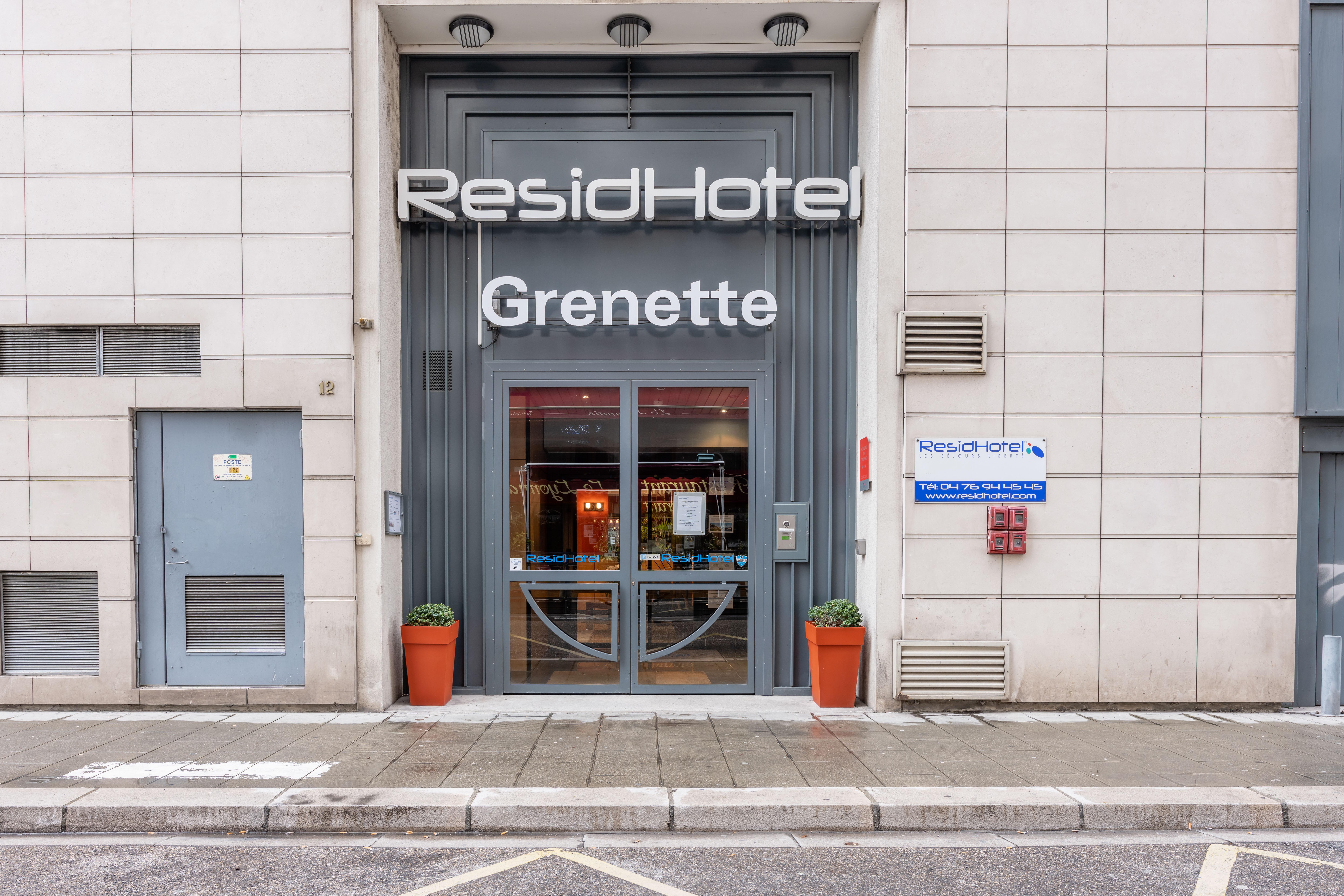 Residhotel Grenette Grenoble Exteriér fotografie